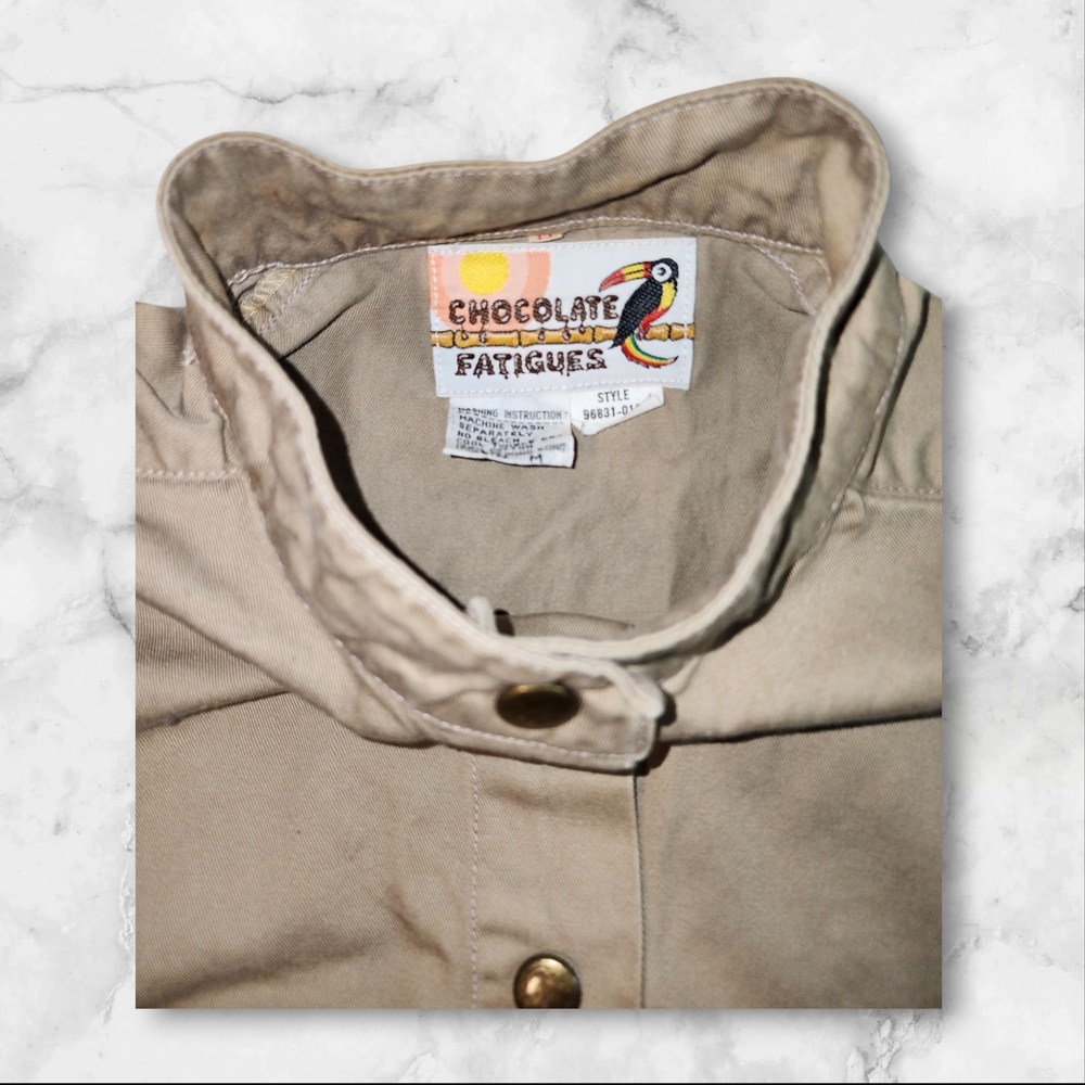 Tan Button-Up Vest - Picture 3 of 8